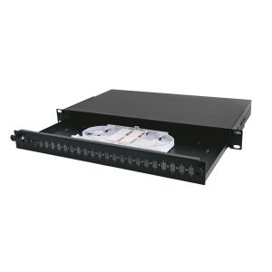Panel 19"" 1U 24xSC sx, 1x SC-FL-01 kazetta 145829166 - Patch panel