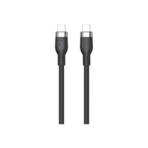 Fekete USB-C kábel Apa 24 tűs USB-C 1 m Apa 24 tűs USB-C 145829171 - Adatkábel