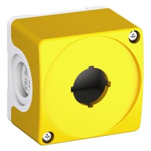 Sárga műanyag ház, 1-lyukú CEPY1-0