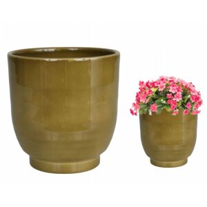 Kerámia cserép pisztácia díszes száron, 13,5 cm Azúrkék