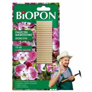 Biopon műtrágya rudak orchideáknak 12 db Többkomponensű műtrágya rudakban 145829912 - Növénytermesztés