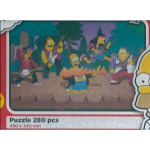 Simpsons Puzzle: Kapela 145833940 - Puzzle