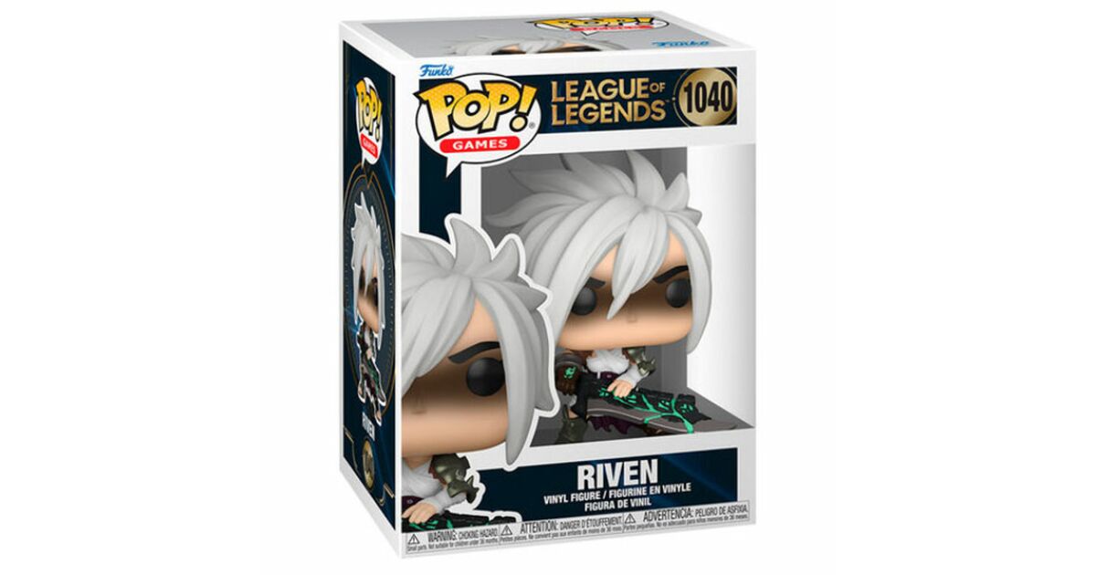 Funko POP! League of Legends: Riven with Runic Blade | Pepita.com