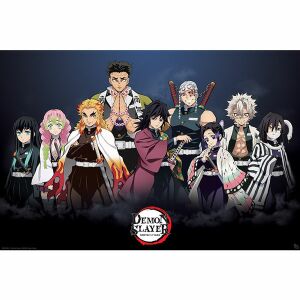 Demon Slayer Pillars Poster 91,5 x 61 cm 145848483 - Plagáty