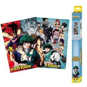 My Hero Academia Artworks Posters 2-Pack 52 x 38 cm 145849285 - Plagáty
