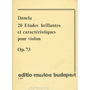Charles Dancla: 20 Études brillantes 145864302 - Kotta
