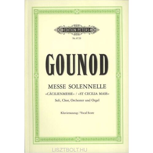 Charles Gounod: Messe Solennelle (Cäcilienmesse) - zongorakivonat 145864310