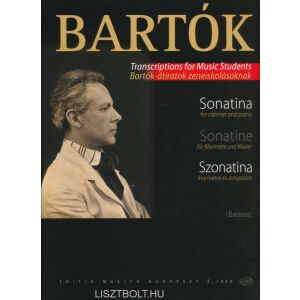 Bartók Béla: Szonatina - klarinétra, zongorakísérettel 145864311 - Kotta