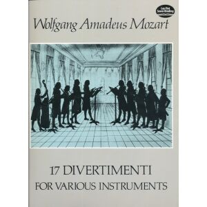 Wolfgang Amadeus Mozart: 17 Divertimenti - partitúra 145864322 - Kotta