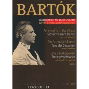 Bartók Béla: Este a székelyeknél, Tót legények tánca - brácsára és zongorára 145864323 - Kotta