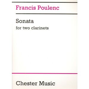 Francis Poulenc: Sonata for two clarinets 145864341 - Művészet & Építészet