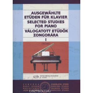 Teöke Marianne: Válogatott etűdök 1. 145864360 - Kotta
