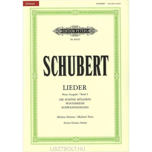 Franz Schubert: Lieder I. mittlere (neue Ausgabe)