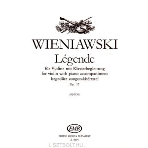 Henryk Wieniawski: Légende - hegedűre, zongorakísérettel 145864373 - Művészet & Építészet