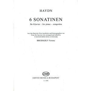 Joseph Haydn: 6 Sonatinen - zongorára 145864420 - Művészet & Építészet