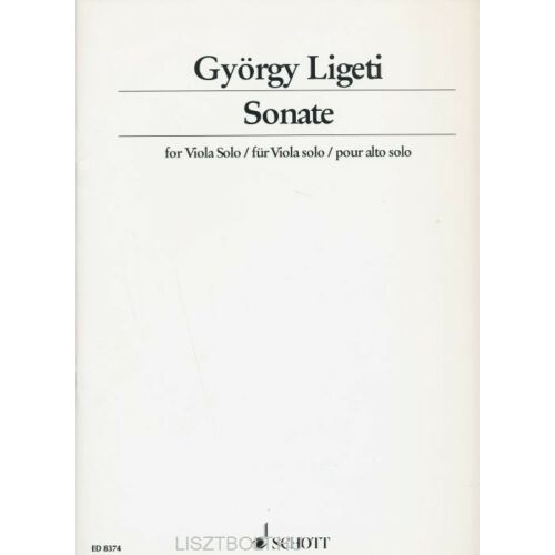 Ligeti György: Sonate - brácsa szóló 145864422