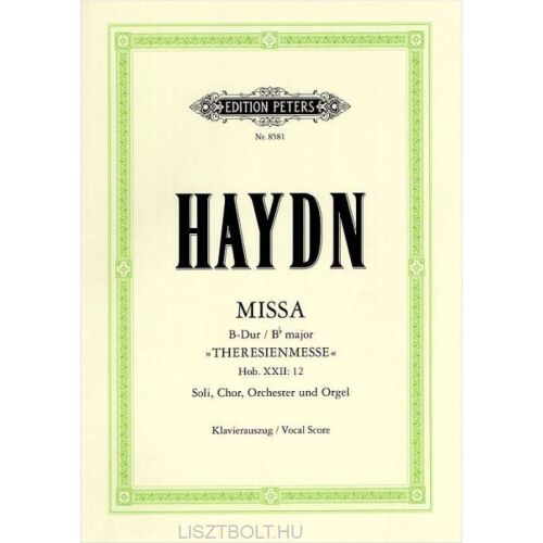 Joseph Haydn: Theresienmesse - zongorakivonat 145864535