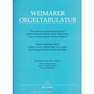 Weimarer Orgeltabulatur - Reinken, Buxtehude, Pachelbel művek orgonára 145864538 - Művészet & Építészet