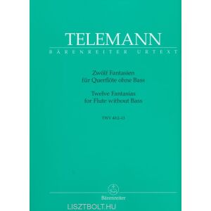 Georg Philipp Telemann: 12 Fantasien (fuvola szóló) 145864533 - Művészet & Építészet