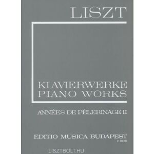 Liszt Ferenc: Années de Pélerinage 2. (fűzött) 145864513 - Művészet & Építészet
