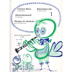 Klarinétmuzsika kezdők számára 1. 145864514 - Kotta