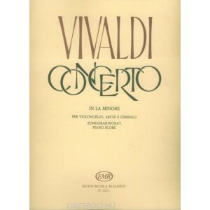 Antonio Vivaldi: Concerto (a-moll) RV422 - gordonkára, zongorakísérettel 145864549 - Kotta