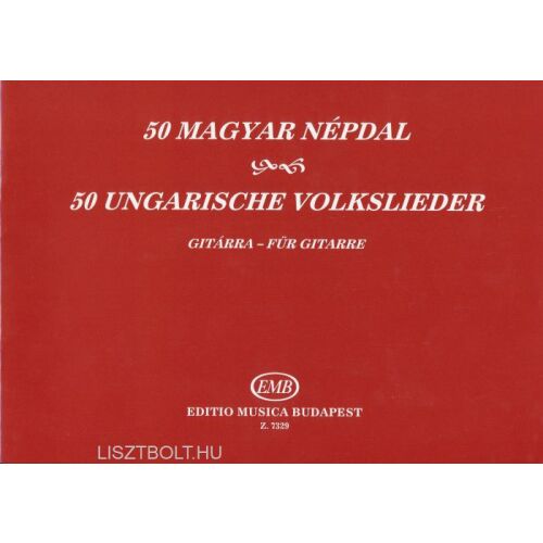 Szendrey-Karper László: 50 magyar népdal - gitár