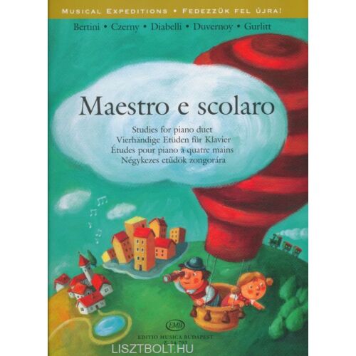 Maestro e scolaro - Négykezes etűdök zongorára 145865037