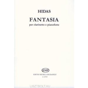 Hidas Frigyes: Fantasia klarinétra, zongorakísérettel 145865049 - Kotta