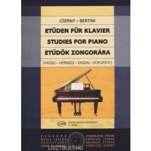 Carl Czerny - Henri Bertini: Etűdök 145865053 - Kotta