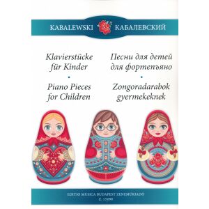 Dmitry Kabalevski: Zongoradarabok gyermekeknek 145865126 - Kotta