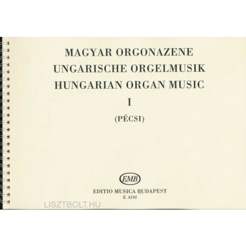 Pécsi Sebestyén: Magyar orgonazene 145865196