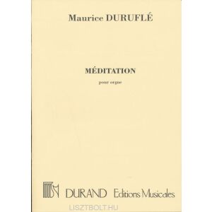 Maurice Duruflé: Meditation orgonára 145865410 - Kotta