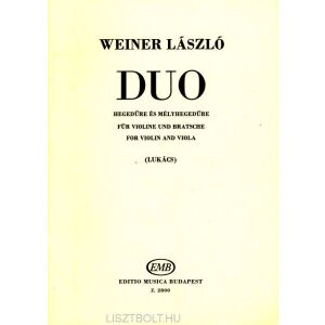 Weiner Leó: Duó hegedűre és brácsára 145865715 - Művészet & Építészet