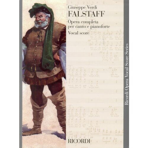 Giuseppe Verdi: Falstaff - zongorakivonat (olasz, angol)