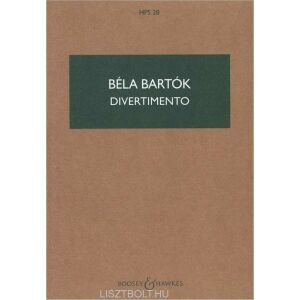 Bartók Béla: Divertimento - kispartitúra 145865777 - Kotta