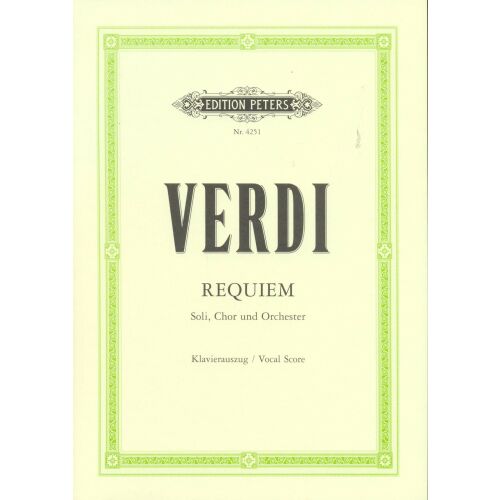Giuseppe Verdi: Requiem - zongorakivonat
