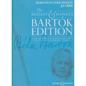 Bartók Béla: Rumänische Volktänze / Román népi táncok - oboára, zongorakísérettel 145866327 - Művészet & Építészet