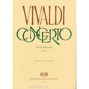 Antonio Vivaldi: Concerto (d-moll) RV481 - fagottra, zongorakísérettel 145866341 - Kotta