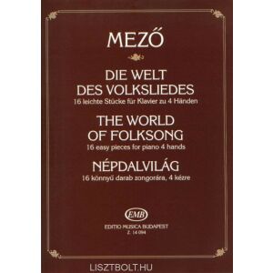 Mező Imre: Népdalvilág 4 kezesre 145866389 - Kotta