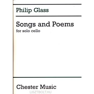 Philip Glass: Songs and Poems (cselló szóló) 145866404 - Művészet & Építészet