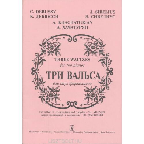Three Waltzes for Two Pianos (Debussy, Sibelius, Khachaturian) 145866456