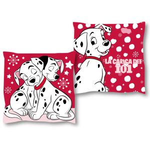 Disney 101 Kiskutya Cuddle Spots párna, díszpárna 38x38 cm Velúr 145870937 - Díszpárna