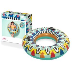 Colac de înot Bestway 36294, diametru 107 cm, material PVC, cu petec de reparație inclus 145881699 - Jucării gonflabile și jucării de plajă