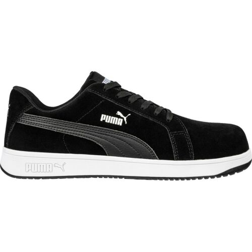 Puma Iconic Black Low S1PL ESD FO HRO SR munkavédelmi cipő 145882010