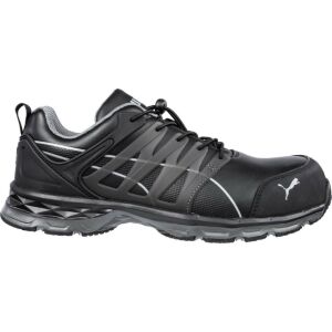 Puma Velocity 2.0 Black low S3S ESD FO HRO SR munkavédelmi cipő 145885135 - Munkavédelmi cipő