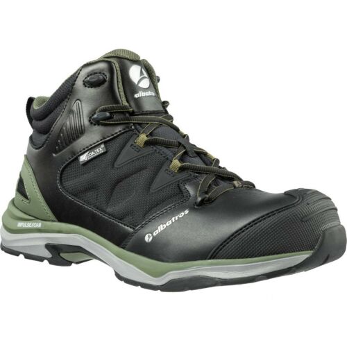 Albatros Ultratrail Olive CTX Mid S7S ESD FO HRO SR munkavédelmi bakancs, ferde nézet - Munkavédelmi bakancs