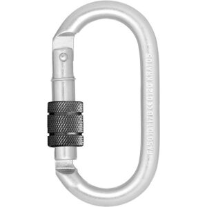 Kratos csavarosan zárható (keylock) acél karabiner, 15mm nyitótávolsággal 145886966 - Kratos