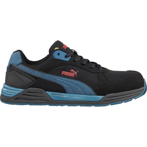 Puma Frontside BLK/Blue low S1PS ESD FO HRO SR munkavédelmi cipő 145887249