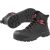 Puma Iron HD Black Mid S3S munkavédelmi bakancs, ferde nézet a talpat mutatva
